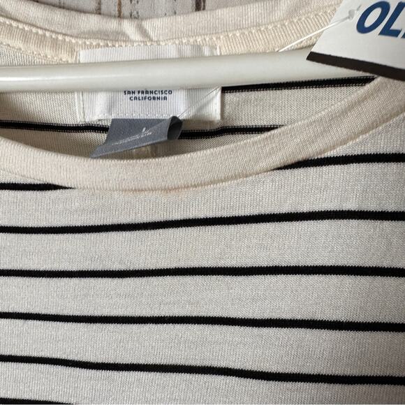 Old Navy Sleeveless Striped Tank Top with Shine Bright Print Sz L NWT - Picture 4 of 8